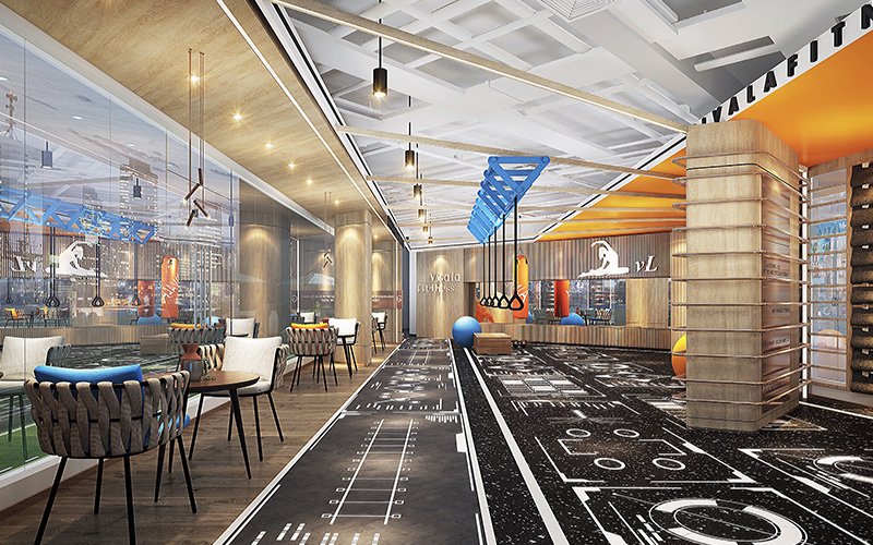 樂天健身館設計裝修